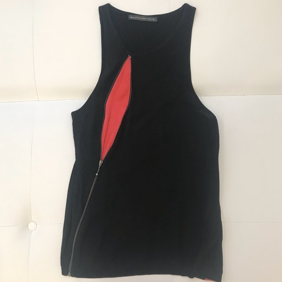 BALENCIAGA Two Color Top Sz 38 - Picture 1 of 8
